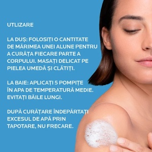 Ulei de dus hidratant Lipikar AP+, 1 litru, La Roche-Posay - Img 4