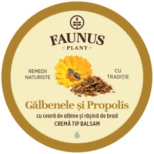 Unguent cu Galbenele si propolis, 50ml, Faunus Plant - Img 4