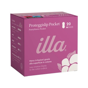 Absorbante bumbac zilnice Illa Care, 20 bucati, Pietrasanta Pharma