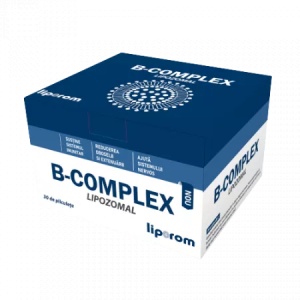 B- Complex Lipozomal, 30 plicuri, Liporom