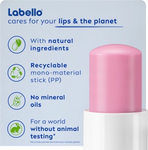 Balsam de buze Soft Rose, 4,8 g, Labello - Img 4