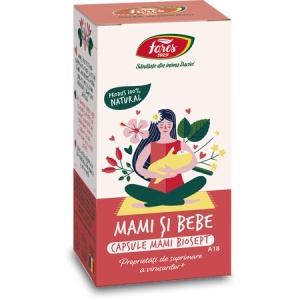 Biosept Mami si bebe, A18, 30 capsule, Fares - Img 1