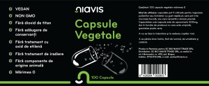 Capsule Vegetale Goale, 100 bucati, Niavis - Img 2