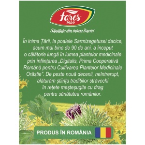 Ceai Diuretic, 20 plicuri, Fares - Img 3