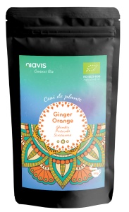 Ceai Ecologic/BIO Ginger Orange, 50 g, Niavis