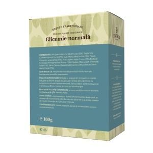 Ceai Glicemie Normală, 180 g, Faunus Plant - Img 3