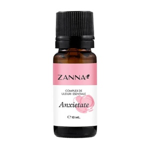 Complex de uleiuri esentiale anxietate, 10 ml, Zanna
