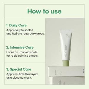 Cremă de față pentru calmare, hidratare și regenerare Calming Repair Cica Cream, 50 ml, Luvum - Img 5
