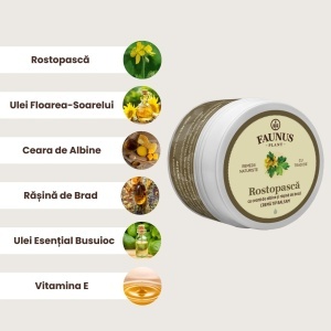 Cremă tip balsam Rostopască, 50 ml, Faunus Plant - Img 2