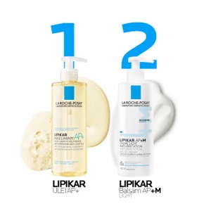 Crema triplu reparatoare cu textura lejera Lipikar Light AP+M, 400 ml, La Roche-Posay - Img 8