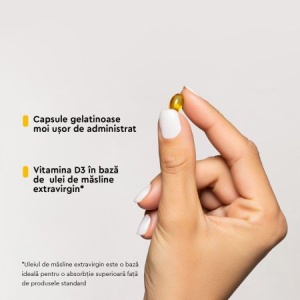 Daily D3 Good Routine, 2000 UI, 60 capsule, Secom - Img 7
