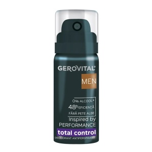 Deodorant antiperspirant spray Men Total Control, 40 ml, Gerovital