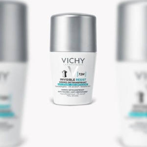 Deodorant roll-on Invisible Resist 72H, 50 ml, Vichy - Img 2