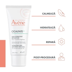 Emulsie reparatoare post-interventii Cicalfate+, 40ml, Avene - Img 3