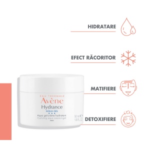 Gel-crema hidratant Hydrance Aqua Gel, 50ml, Avene - Img 3