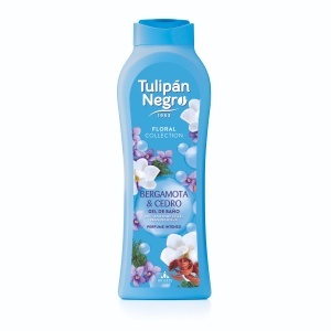 Gel de dus Bergamota si Cedru, 650 ml, Tulipan Negro
