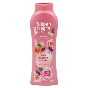 Gel de dus Floral Rose Bloom, 650 ml, Tulipan Negro