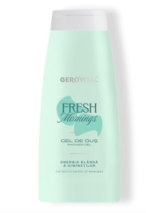 Gel de dus Fresh Mornings Prospețime energizantă pentru întreaga familie, 750 ml, Gerovital