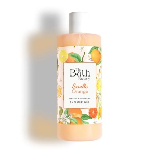 Gel de dus Seville Orange, 400 ml, The Bath Factory