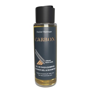 Gel de dus si sampon 2in1 Carbon, 250ml, Fiterman