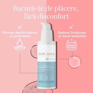 Gel lubrifiant cu Acid Hialuronic, 100 ml, Enroush - Img 3