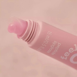 Lipgloss cu peptide Feelin’ Comfy, 01 Strawberry Self-love, 10 ml, Essence - Img 4