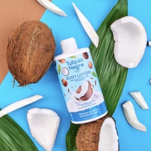 Lotiune de corp cu Unt de Shea și Cocos 400 ml, Tulipan Negro - Img 2