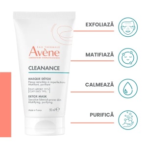 Masca detoxifianta Cleanance, 50 ml, Avene - Img 2