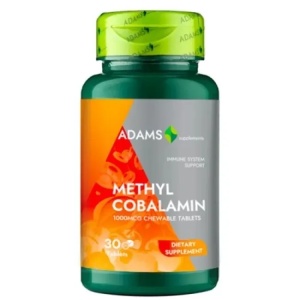 Metilcobalamina 1000mcg, 30 tablete, Adams