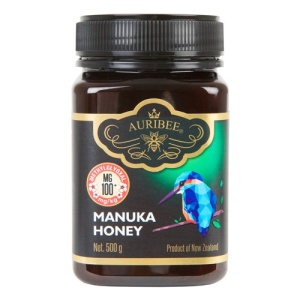 Miere de Manuka MG100+ 500 g, Auribee