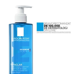 Pachet Effaclar Gel Spumant Purifiant +M 400 ml + Refill 400 ml, La Roche-Posay - Img 3