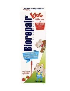 Pasta de dinti Junior 0-6 ani, cu aroma de capsuna, 50 ml, Biorepair