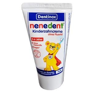 Pastă de dinți pentru copii fără fluor Nenedent, 50 ml, Dentinox