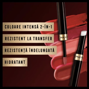Ruj rezistent la transfer Lipfinity 070 Spicy, Max Factor - Img 5