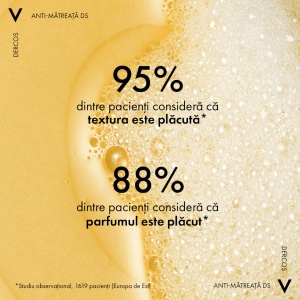 Sampon anti-matreata pentru par uscat Dercos, 390 ml, Vichy - Img 9