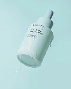 Ser autobronzant reparator de noapte, 30 ml, Azure Tan - Img 2