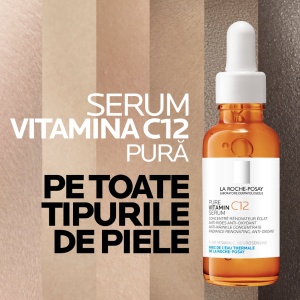 Ser cu vitamina C 12 pură, 30 ml, La Roche-Posay - Img 6