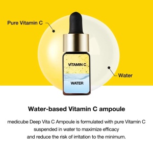 Ser facial pentru fermitate si iluminare Deep Vita C Ampoule 2.0, 3 x 10ml, Medicube - Img 4