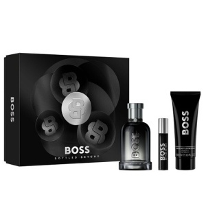 Set Bottled Triumph Elixir: Apa de Parfum 100 ml + Apa de Parfum 10 ml + Gel de Dus 100 ml, Hugo Boss