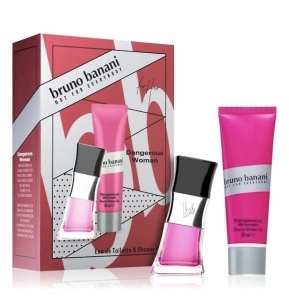 Set Dangerous Woman: Apa de Toaleta 30ml + Gel de Dus 50ml, Bruno Banani
