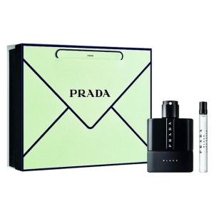 Set Luna Rossa Black Apa de parfum 100 ml + Apa de parfum 10 ml, Prada