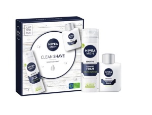 Set Men ingrijire barbierit After Shave 100 ml si Spuma de ras 200 ml, Nivea
