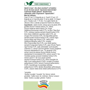 Sirop Plantusin Forte, R25, 250 ml, Fares - Img 2