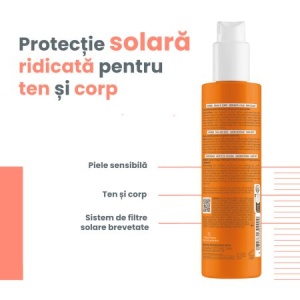 Spray de corp cu protectie solara SPF30, 200 ml, Avene - Img 5