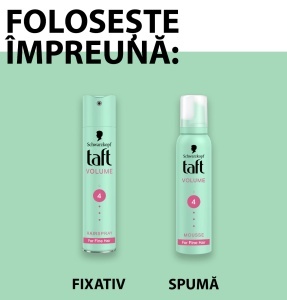 Spuma modelatoare Volume Ultra Hold, 200 ml, Taft - Img 5