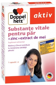 Substante Vitale Pentru Par, 30 comprimate, Doppelherz