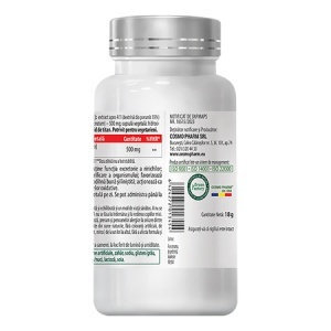Sunatoare Extract 500 mg, 30 capsule vegetale, Cosmopharm - Img 2