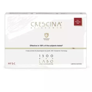 Tratament pentru barbati Re-growth HFSC 1300 Crescina, 5 fiole, Labo