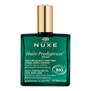 Ulei multifunctional organic pentru fata, corp si par Huile Prodigieuse Neroli, 100ml, NUXE