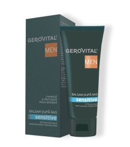 Balsam dupa ras Sensitive Men, 100 ml, Gerovital